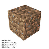 10pcs Magnetic Building Blocks Gold iron diamond Ore Cube Model New Magnet Creative Designer DIY Toys for Children
