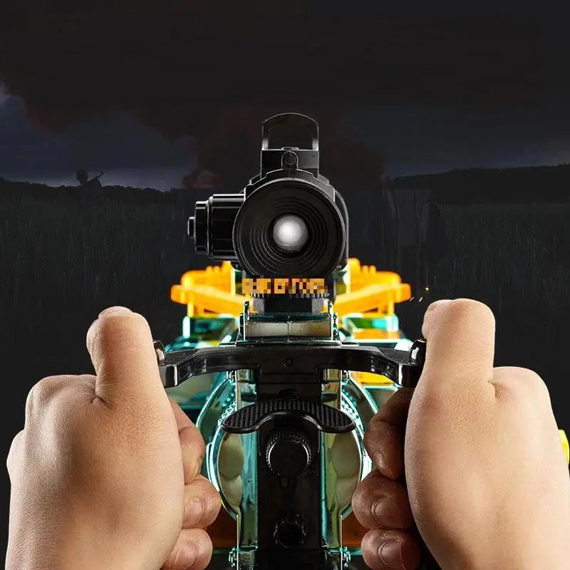 115cm Toy Gun Big Electric Gun High Speed Soft Bullet Gun