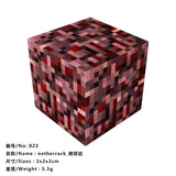 10pcs Magnetic Building Blocks Gold iron diamond Ore Cube Model New Magnet Creative Designer DIY Toys for Children