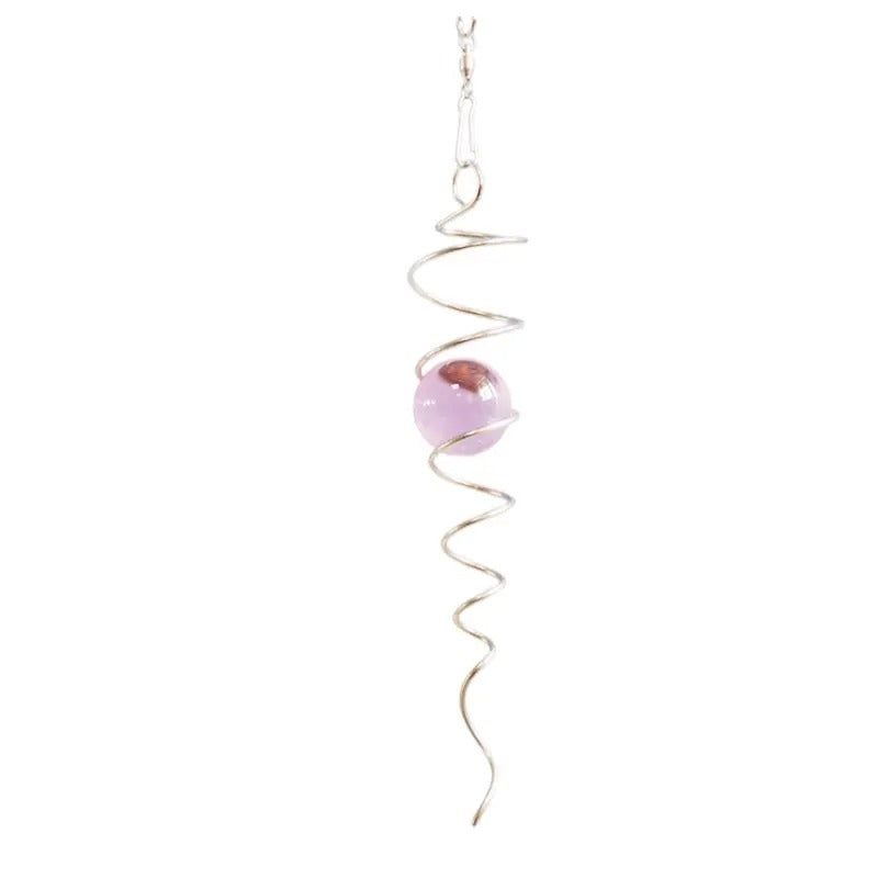 Stainless Steel Glass Ball With Hanging Swivel Hook