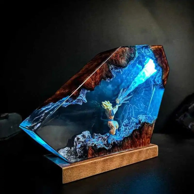 Super anime resin night light