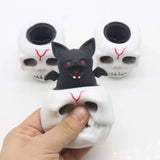 Funny Pumpkin Squirrel Astronaut Block Squeeze Anti-stress Toy