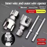 Integrated Internal & External Pipe Threading Tool