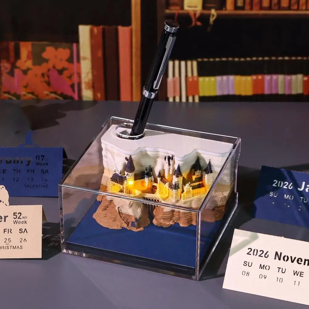 Creative Hogwarts Magic Castle Calendar