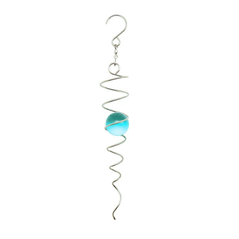 Stainless Steel Glass Ball With Hanging Swivel Hook