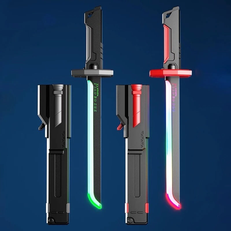 Laser Sword with Smoke Multi-Color Changing LED Lights