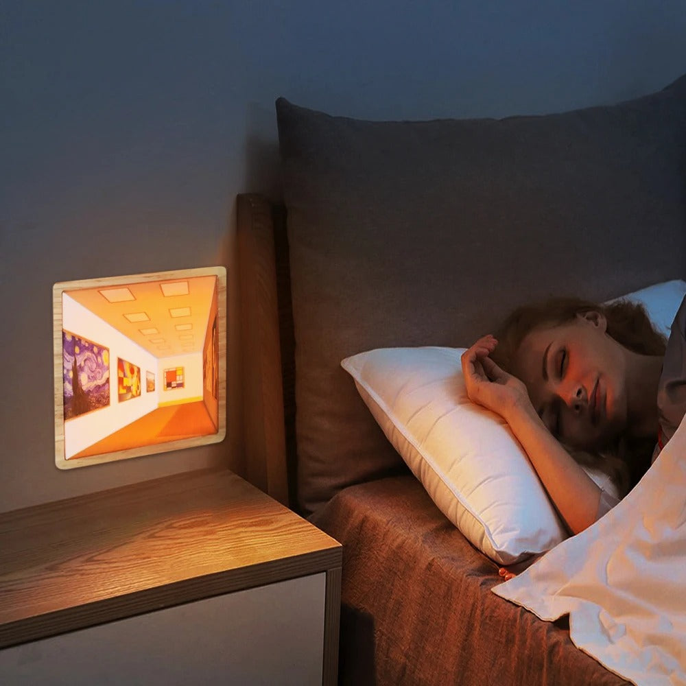 3D Naked Eye Vision Night Light
