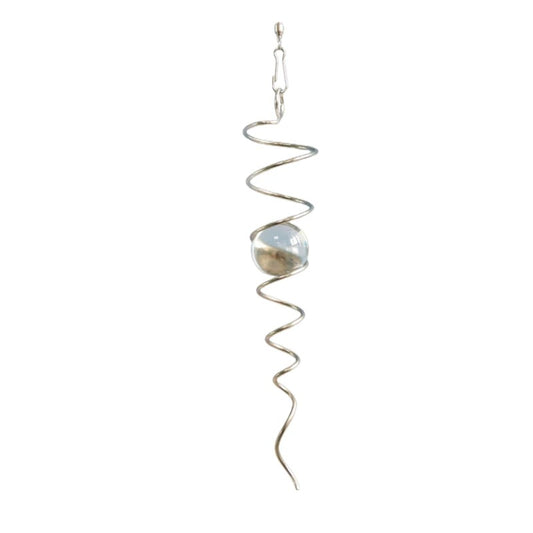 Stainless Steel Glass Ball With Hanging Swivel Hook