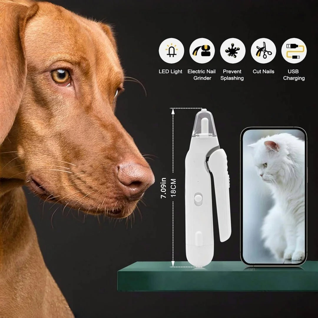 Pet Nail Clippers with 2 LED Lights