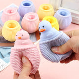 Funny Pumpkin Squirrel Astronaut Block Squeeze Anti-stress Toy