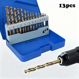 13 Piece Multi-Purpose Drill Bit Set