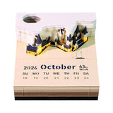 Creative Hogwarts Magic Castle Calendar