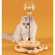 Solid Wood Spring Turntable Cat Toy