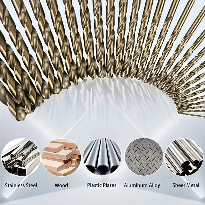 13 Piece Multi-Purpose Drill Bit Set