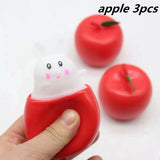 Funny Pumpkin Squirrel Astronaut Block Squeeze Anti-stress Toy