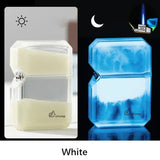 Luminous quicksand fluorescent gas lighter windproof