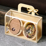 Handmade Walnut Shell Doll House--mini library, tiny World inside walnuts