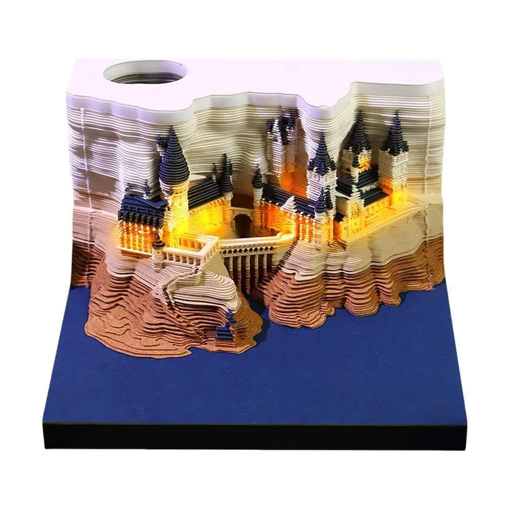 Creative Hogwarts Magic Castle Calendar