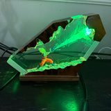 Super anime resin night light