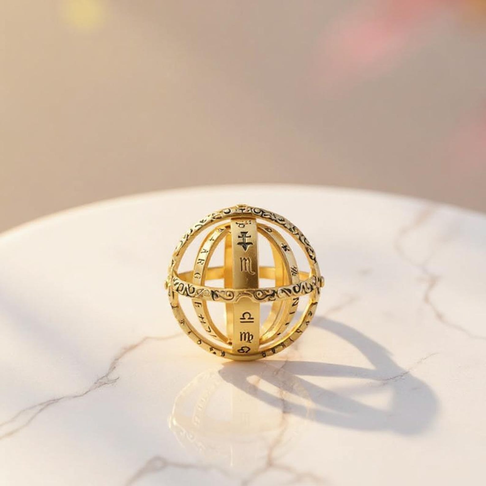 Astronomical Sphere Ball Ring