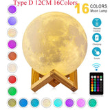 Levitating Moon Lamp Night Light with 3 Colors
