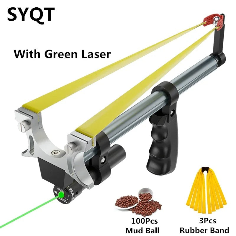 Straight Rod High Precision Telescopic High Power Slingshot