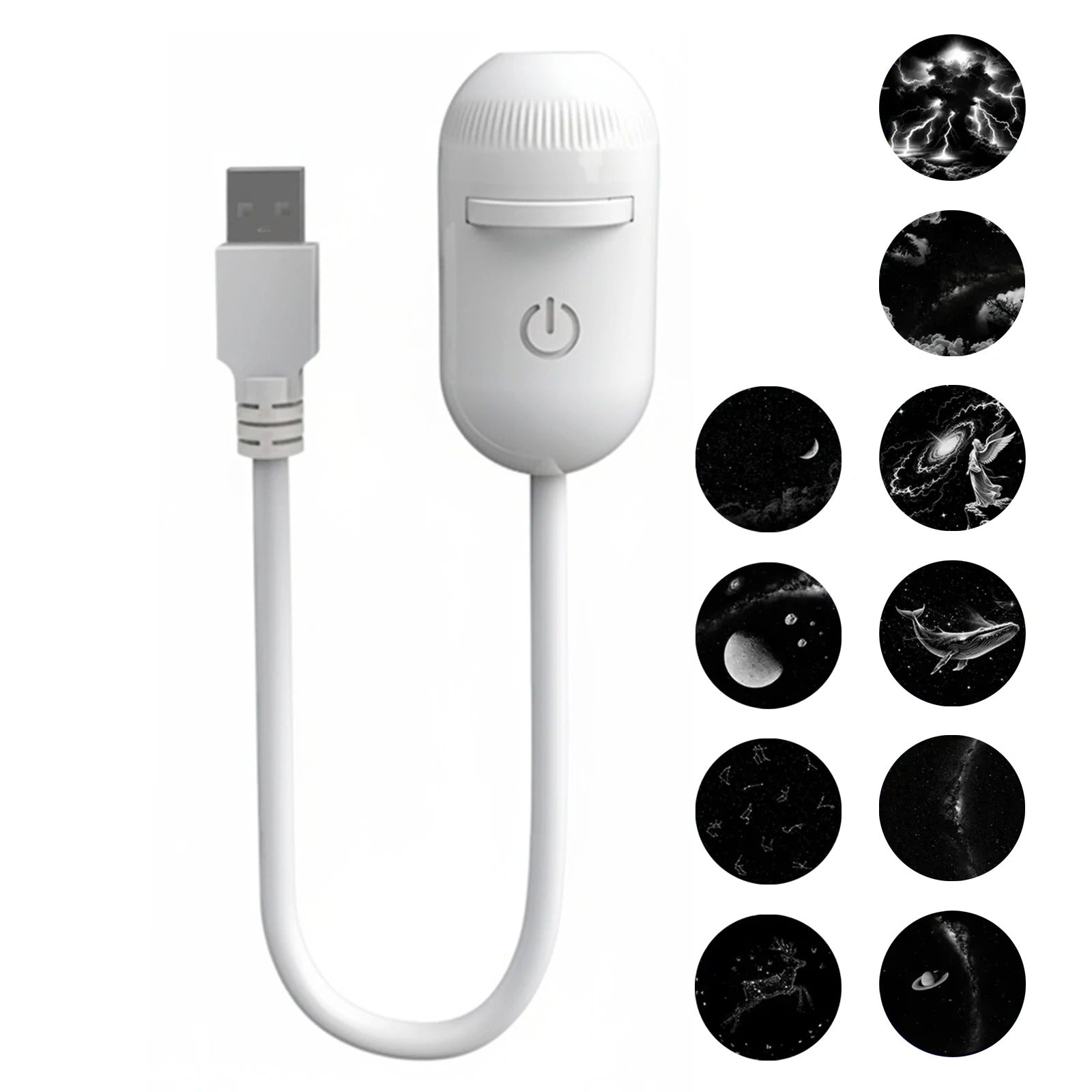 NEW 2-in-1 Mini Galaxy Star Projector