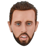 Realistic Latex Male Mask Messi Cosplay Mask Full Head
