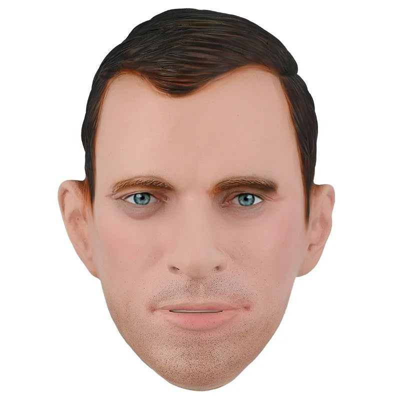 Realistic Latex Male Mask Messi Cosplay Mask Full Head