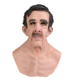 Realistic Latex Male Mask Messi Cosplay Mask Full Head