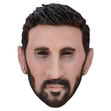 Realistic Latex Male Mask Messi Cosplay Mask Full Head