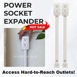 Multifunctional Bedside Table Power Outlet Rotates 180° Electrical Outlet Extender