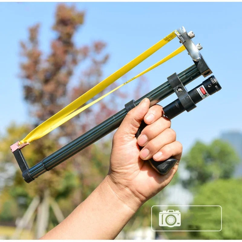 Straight Rod High Precision Telescopic High Power Slingshot