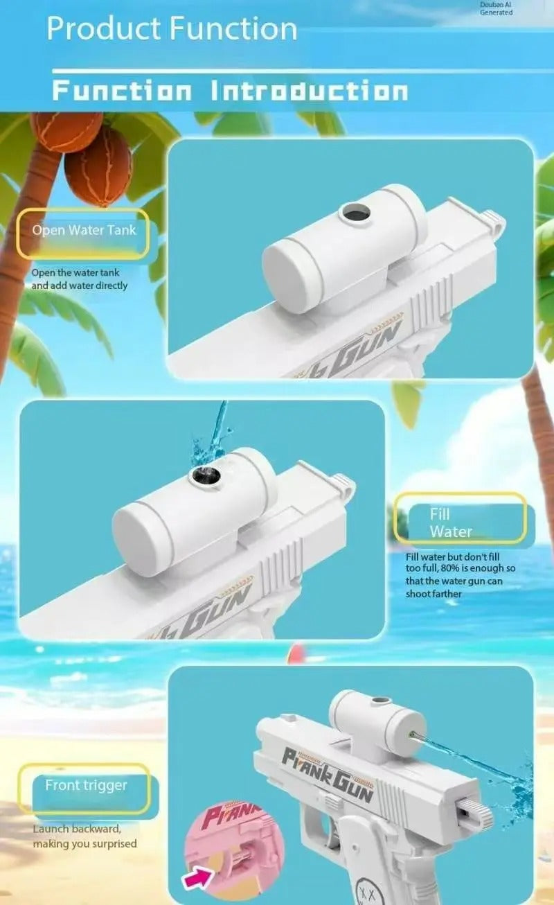 Outdoor Summer Water 2-Way Squirt Gun