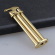Metal Brass Grinding Wheel Flame Gas Lighter