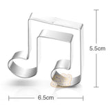 3pcs Music Note Shape Cookie Cutter Set Fondant Cake Decorating Tools