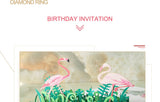 3D Pop Up Engagement Cards Lovers Wedding Invitation Greeting Cards