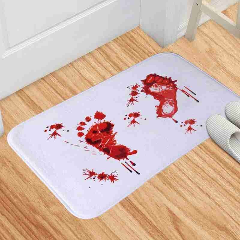 Halloween Decoration Horror House Bloody Bath mat
