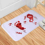 Halloween Decoration Horror House Bloody Bath mat
