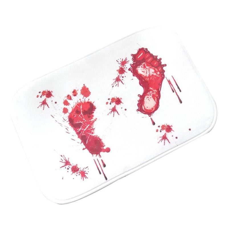 Halloween Decoration Horror House Bloody Bath mat