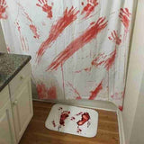 Halloween Decoration Horror House Bloody Bath mat