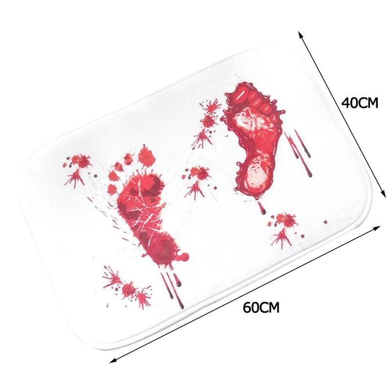 Halloween Decoration Horror House Bloody Bath mat