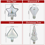 Star Fireworks 3D Decoration LED Bulb