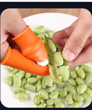 1 Set Silicone Finger Protector With Thumb Knife