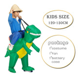 Cosplay Anime Inflatable Costume Green Alien Adult Kids