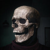 Halloween Mask Movable Jaw Full Head Skull Mask