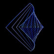 Innovative And Explosive Atellani Square Wave Rotating Kinetic Wind Spinner