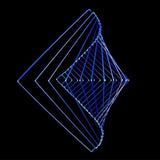 Innovative And Explosive Atellani Square Wave Rotating Kinetic Wind Spinner