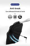 Reflective Stripe Reverse Led Light Automatic Umbrella