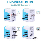 4 USB Port All in One Universal International Plug Adapter